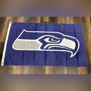 Seattle Seahawks Flag New In Package 3x5 ft Flag Banner double sided